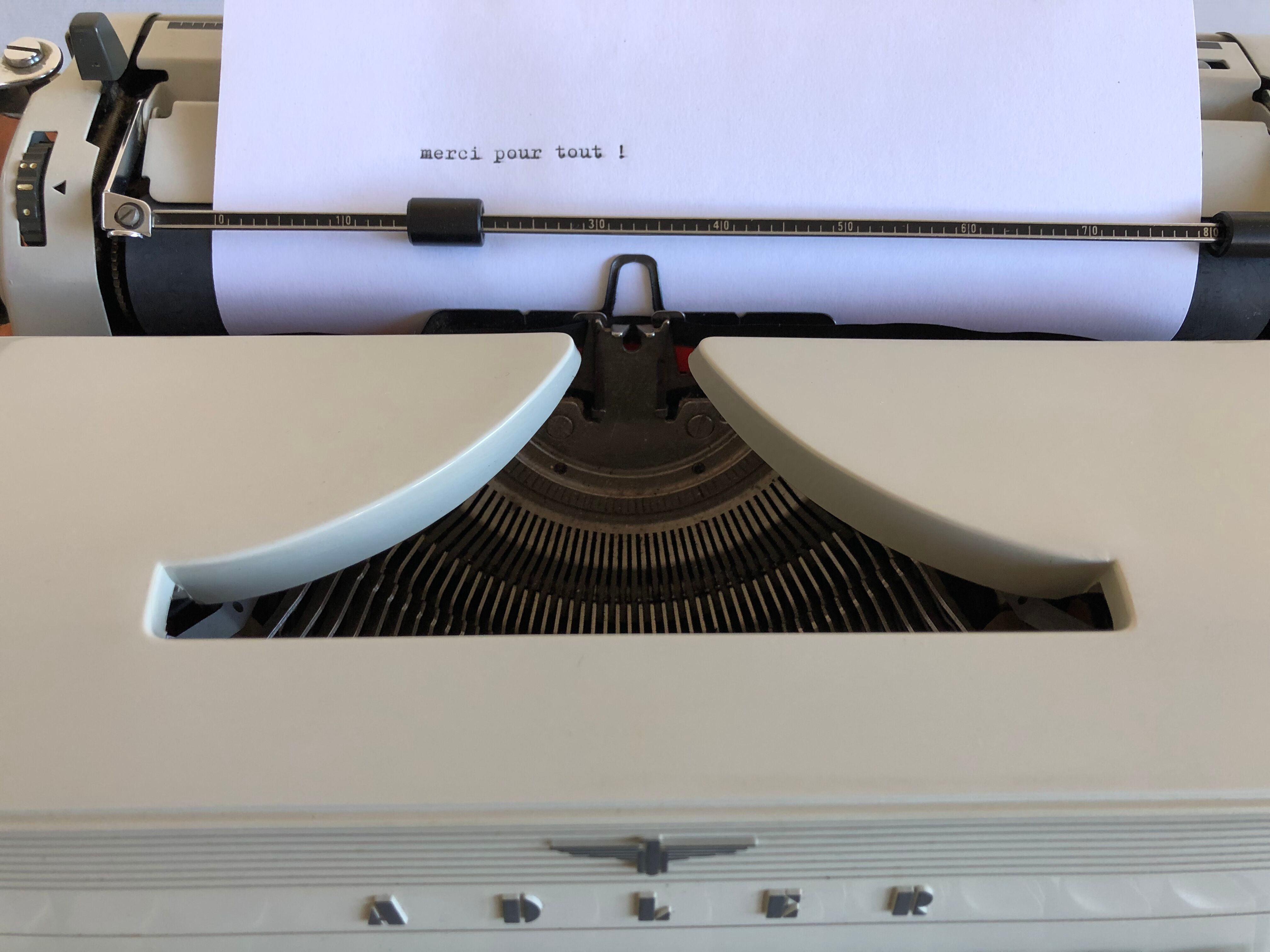Typewriter triumph Adler Gabriele 10