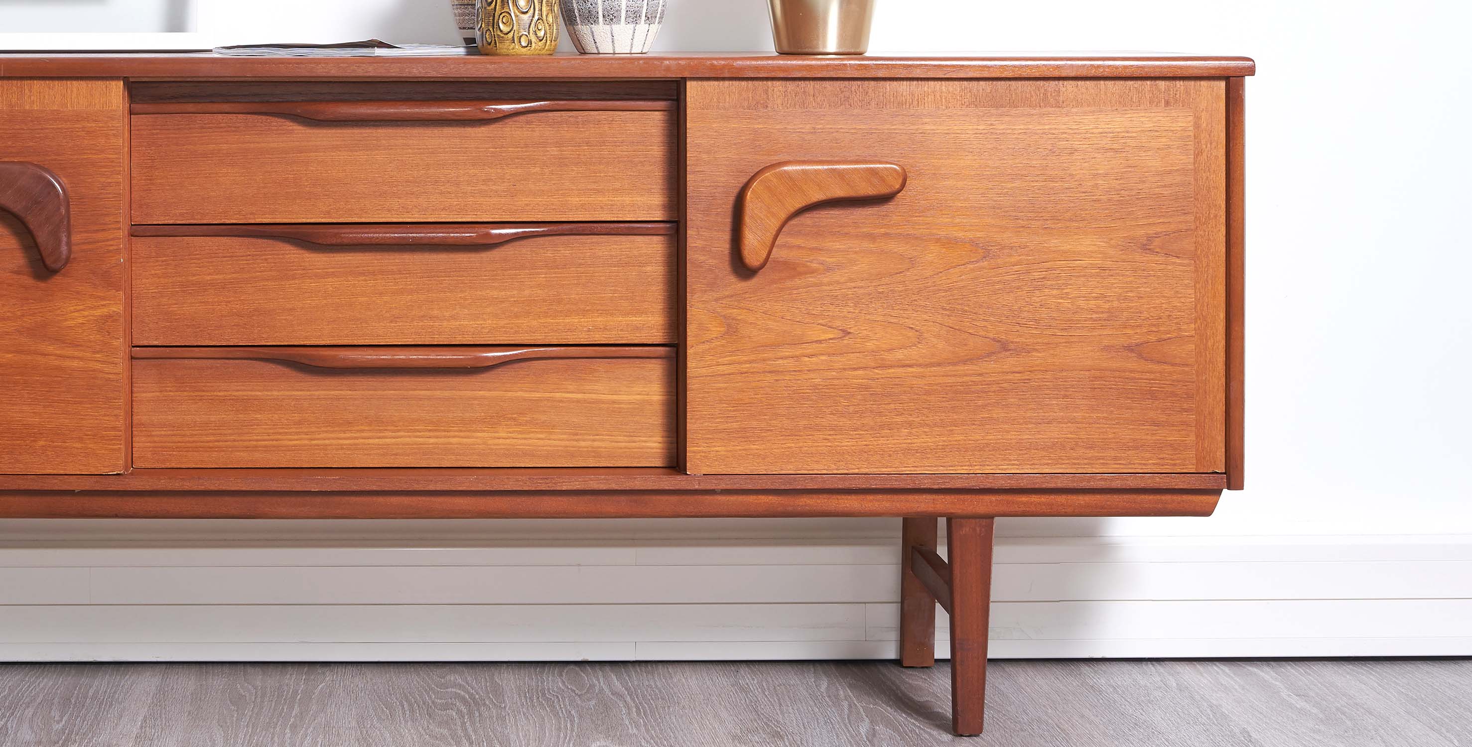 Sideboard 1960 style scandinavian 180cm