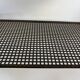 Vintage Wall rack Pilastro by Tjerk Reijenga black perforated 1960