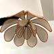 Flower suspension in rattan canning from the 70s