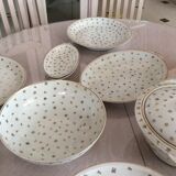 Table service 54 pieces limoges porcelain