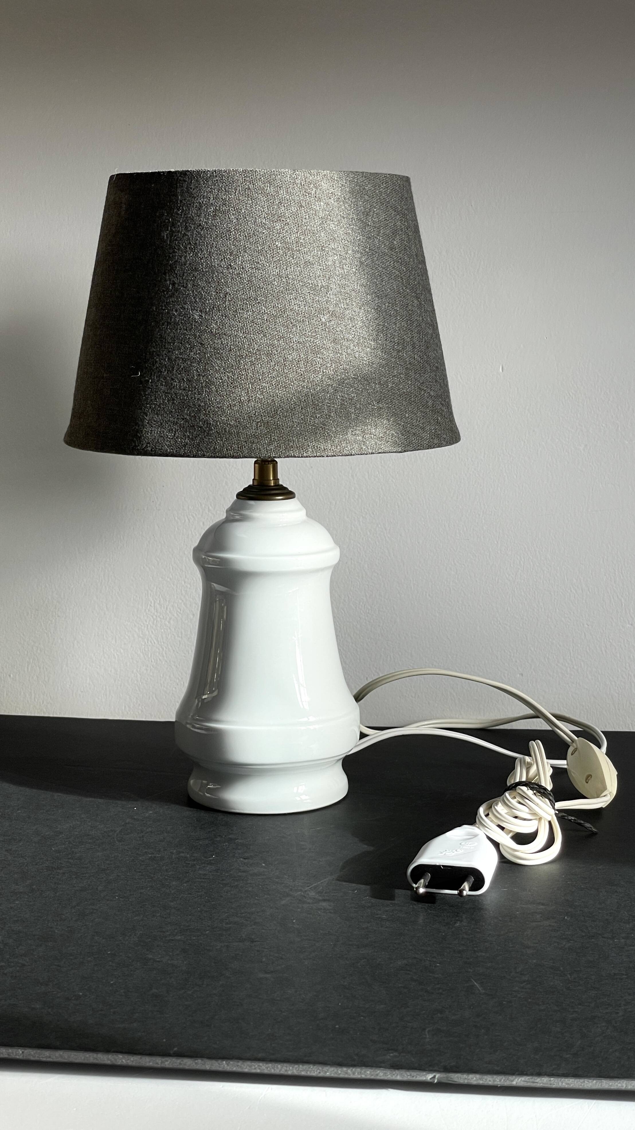Vintage Limoges Porcelain Lamp