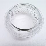 Glass flush ceiling mount light