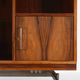 Rare A-geometrically Italian Mid-century cabinet in rosewood, 1960s