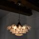 Murano glass floral chandelier, Italy, 1970