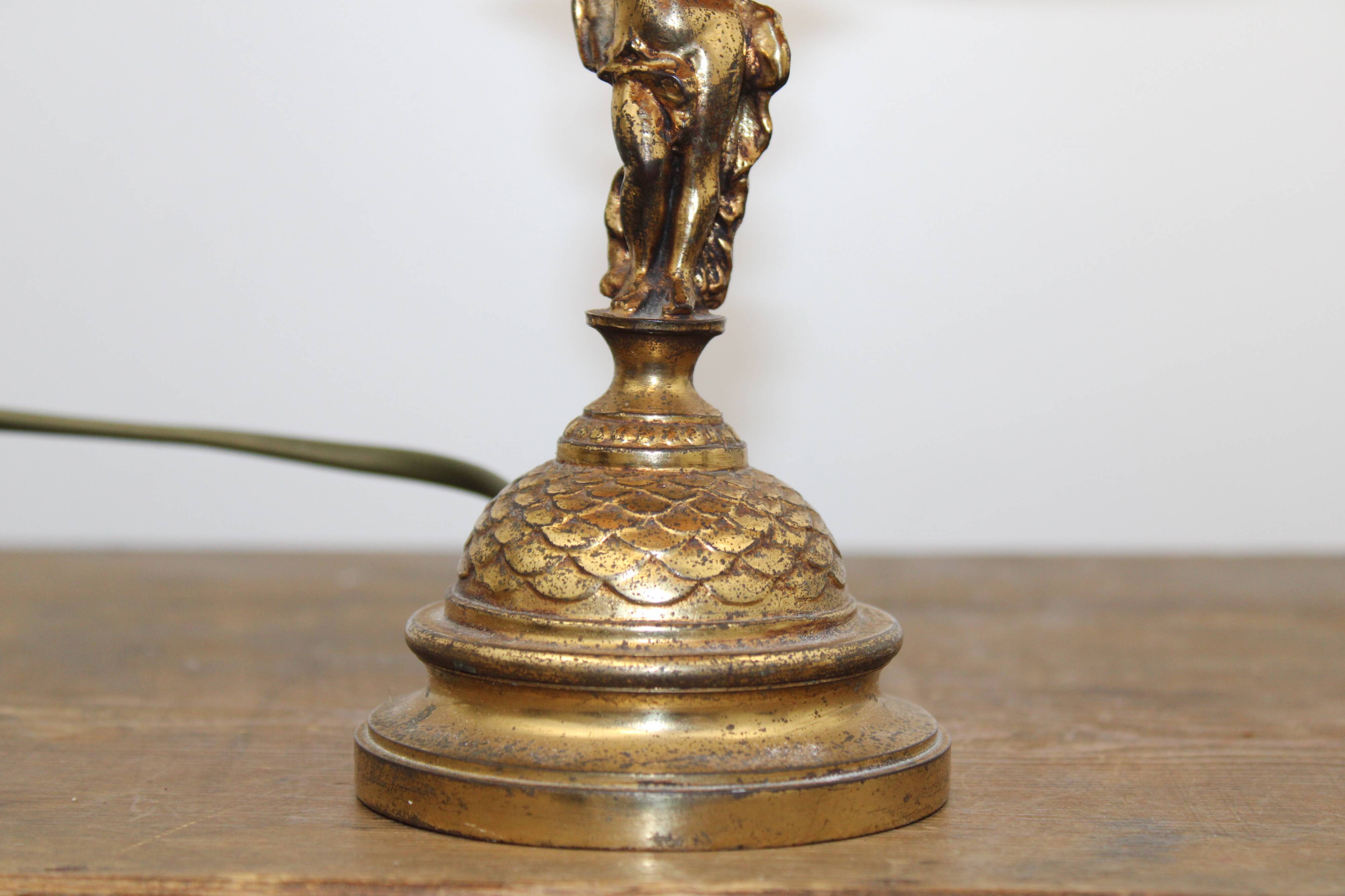 Golden lamp