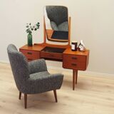 Grey armchair, Italian design, 1970s, production: Italy