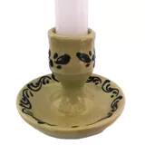 Alsatian stoneware candlestick