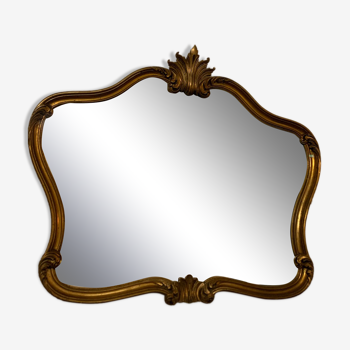 Miroir baroque large à la coquille 69x80cm