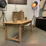 Walnut farmhouse table 1920
