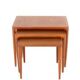 3 tables gigognes par Henry W. Klein pour Bramin
