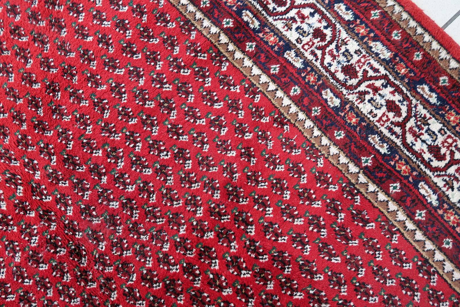 Tapis Vintage Seraband Fait Main en Laine – 174 x 240 cm