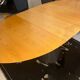Extendable oval table by Arnold Merckx for Arco 90s