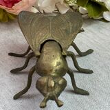 Brass fly ashtray