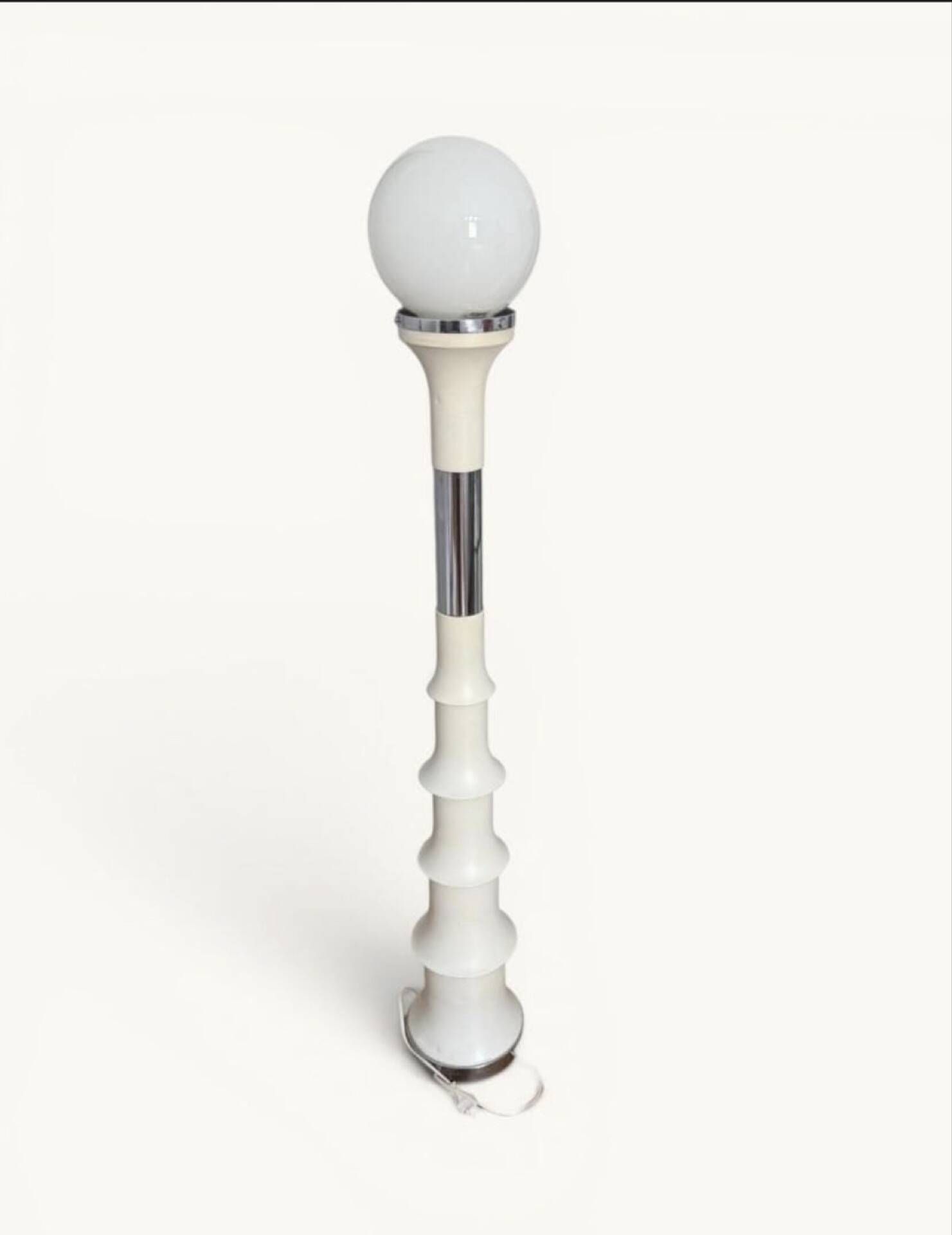 Enrico Tronconi bamboo floor lamp