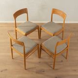 1960s dining chairs, Henning Kjærnulf