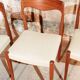Set de 4 chaises scandinave vintage