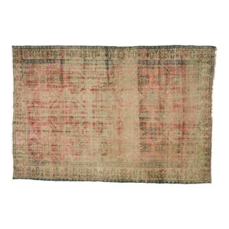 Tapis vintage Anatolien fait main 278 cm x 196 cm