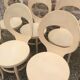 Lot de 6 chaises Baumann "Mouette"