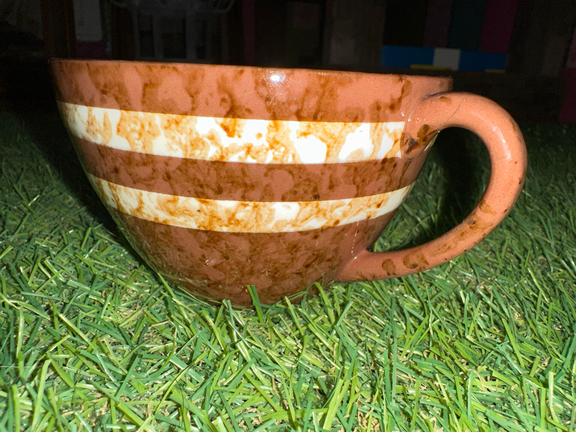 Vintage tea cup Mary from Digouin Sarreguemines