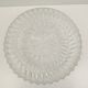 Round ceiling lamp in glass patterns in relief – diameter 26 cm
