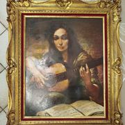 Tableau ancien signé Carmine Carbone - Gonzalez Carbonell