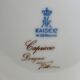 Vase en porcelaine blanche à décor Kaiser, West Germany, années 70