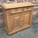 Buffet bas sapin rustique vintage