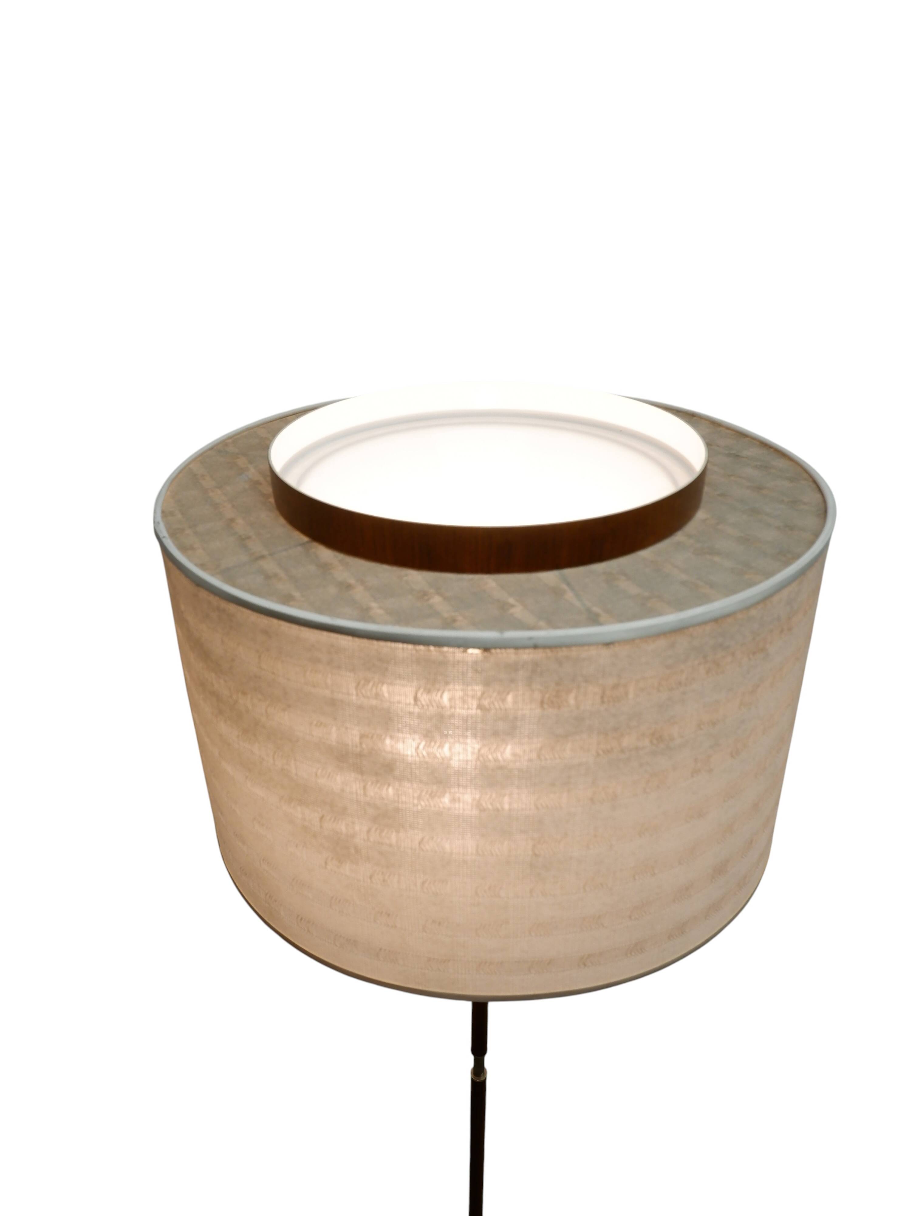 Temde Leuchten Floor Lamp, 1970s