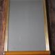 Large rectangular wooden mirror tray with vintage gilding
