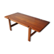 Table basse danoise en teck de Niels Bach