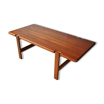 Danish teak coffee table by Niels Bach