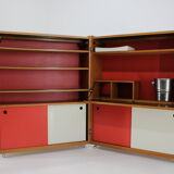 Teak folding bar by Johannes Andersen, Denmark 1960