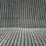 Set of 6 chairs Italian chrome and velvet black 70s