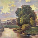 Forest landscape by Bernard