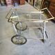 Brass and glass aluminium roller service 1960