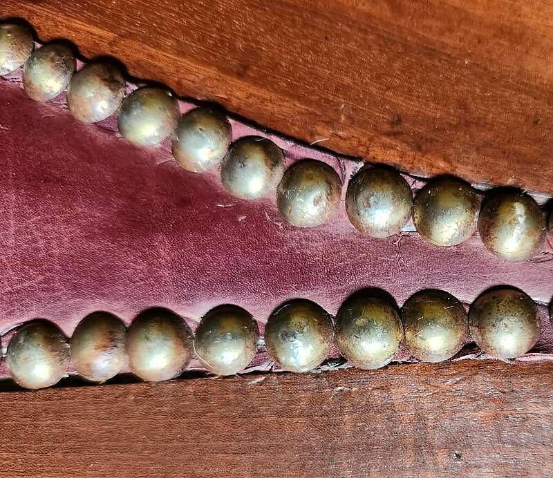 Fauteuil de bureau en acajou, époque Restauration – début XIXe