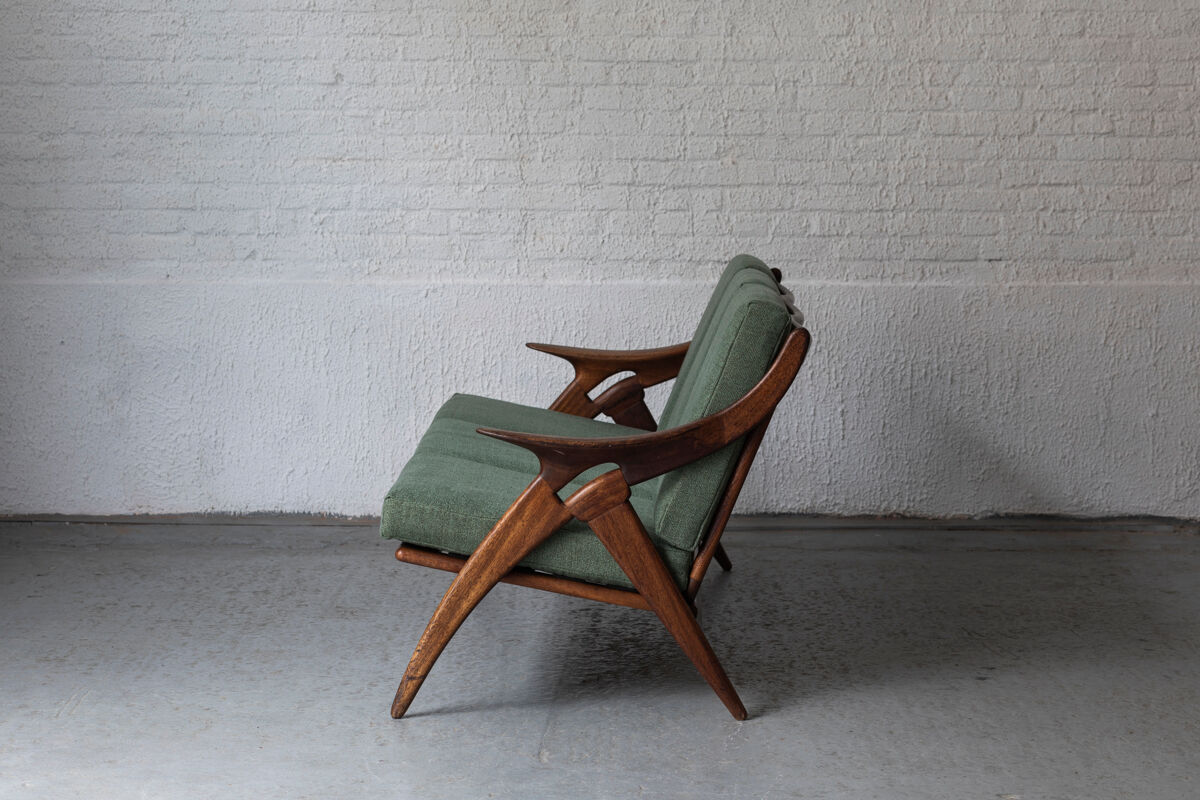 3-Seater 'De Knoop' by De Ster Gelderland, Netherlands, 1960’s