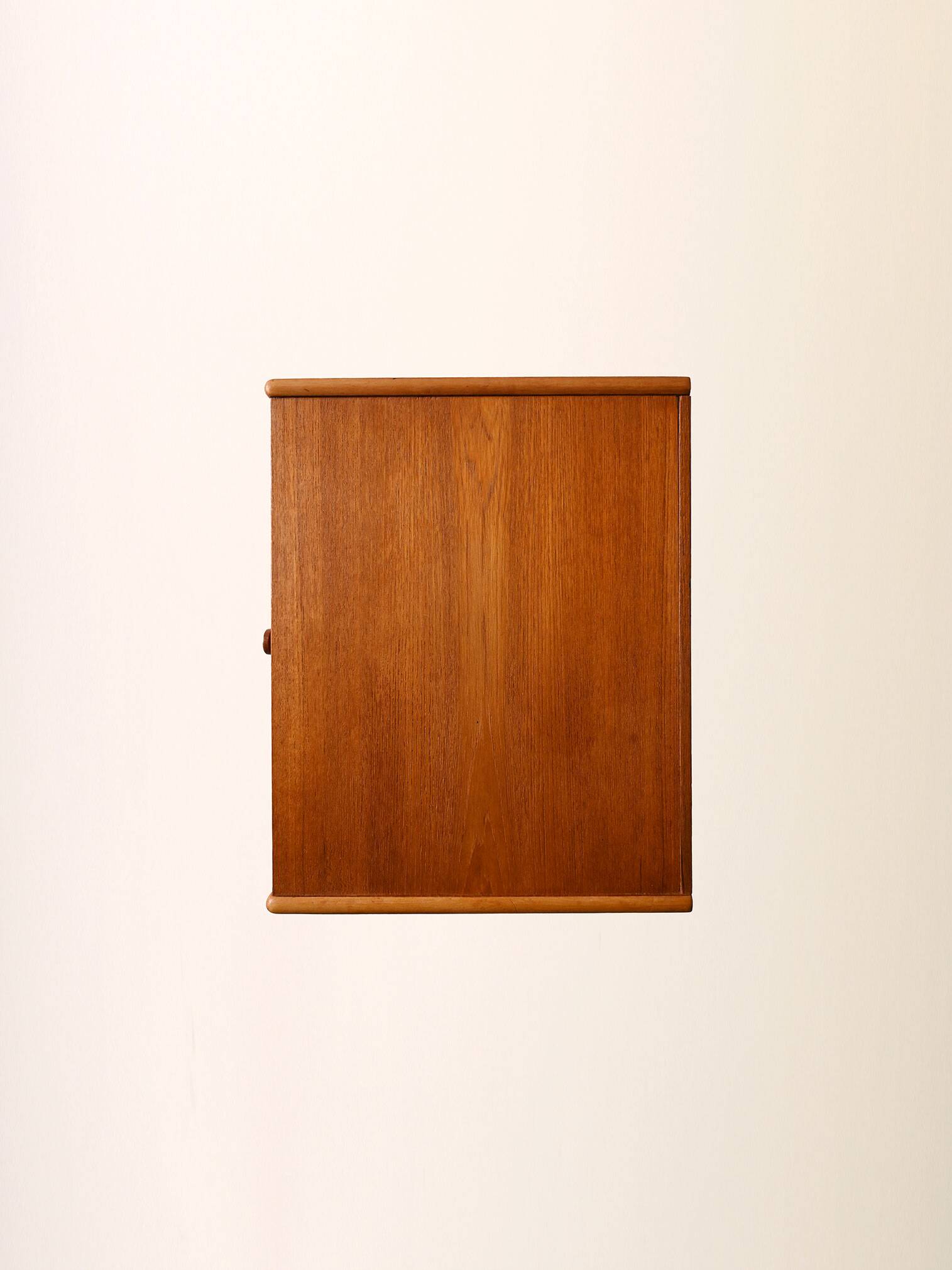 Table de chevet scandinave en teck, années 1950-60