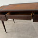 Bureau style Empire en acajou et cuir doré