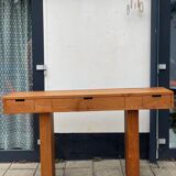 Massive Teak Desk or Dressing Table