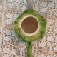 Lettuce leaf slipware teapot