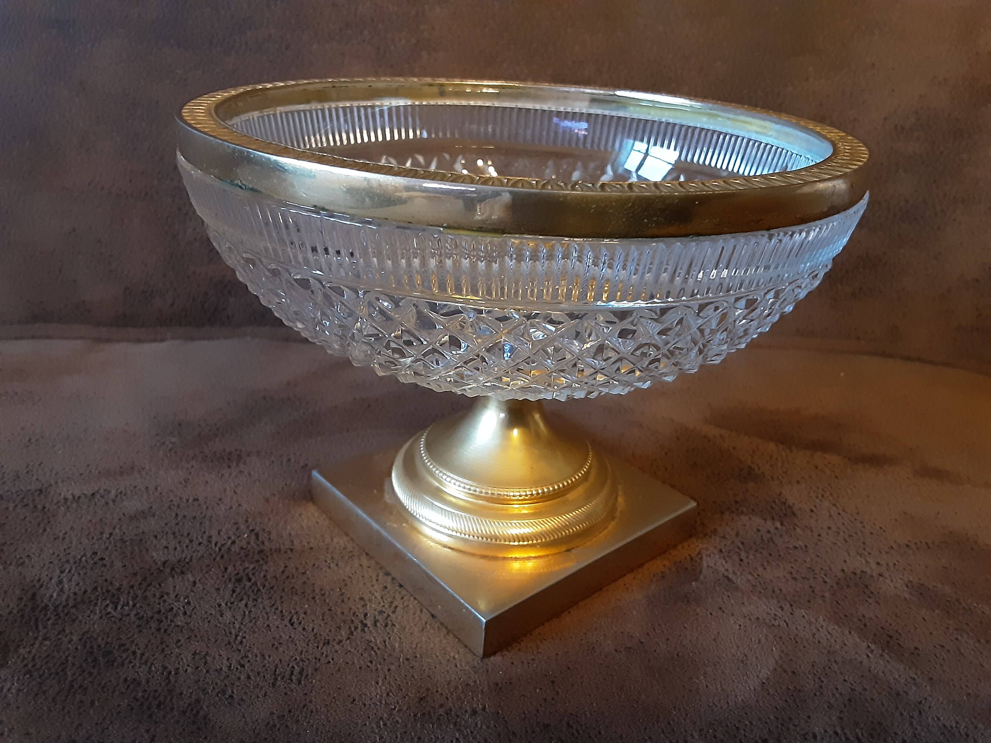 Coupe sur pied verre