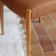 4 chaises scandinaves vintage en bois clair
