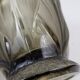 Art Deco glass tulip vase Czechoslovakia