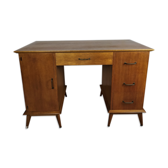 Wooden desk of the 50