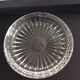 Empty vintage crystal pocket Val StLambert 70s