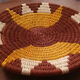 African wall basket, woven basket, ethnic and natural, Boswana