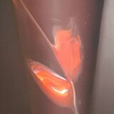 Glass paste vase