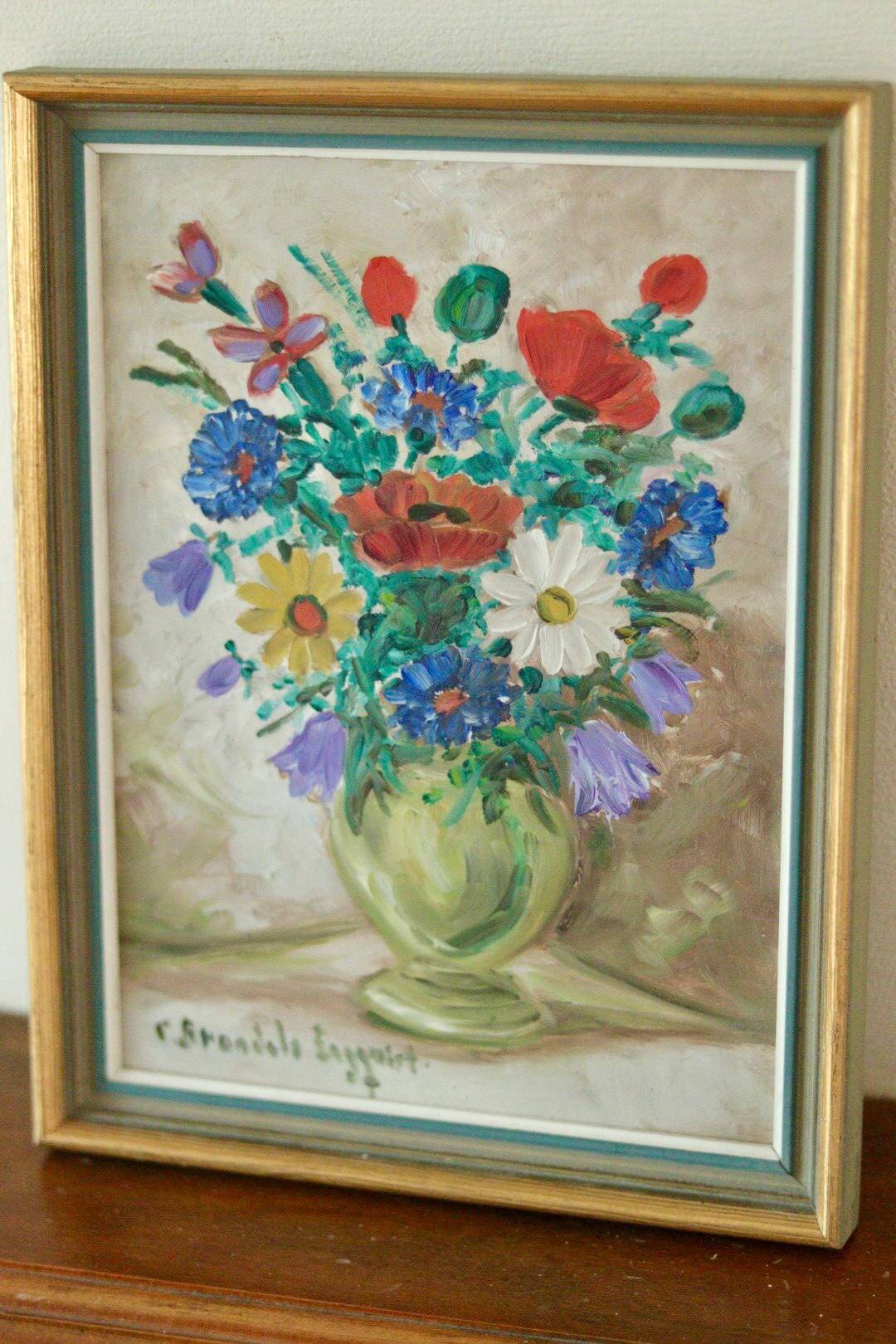 Floral still life by Carin Brandels Engqvist